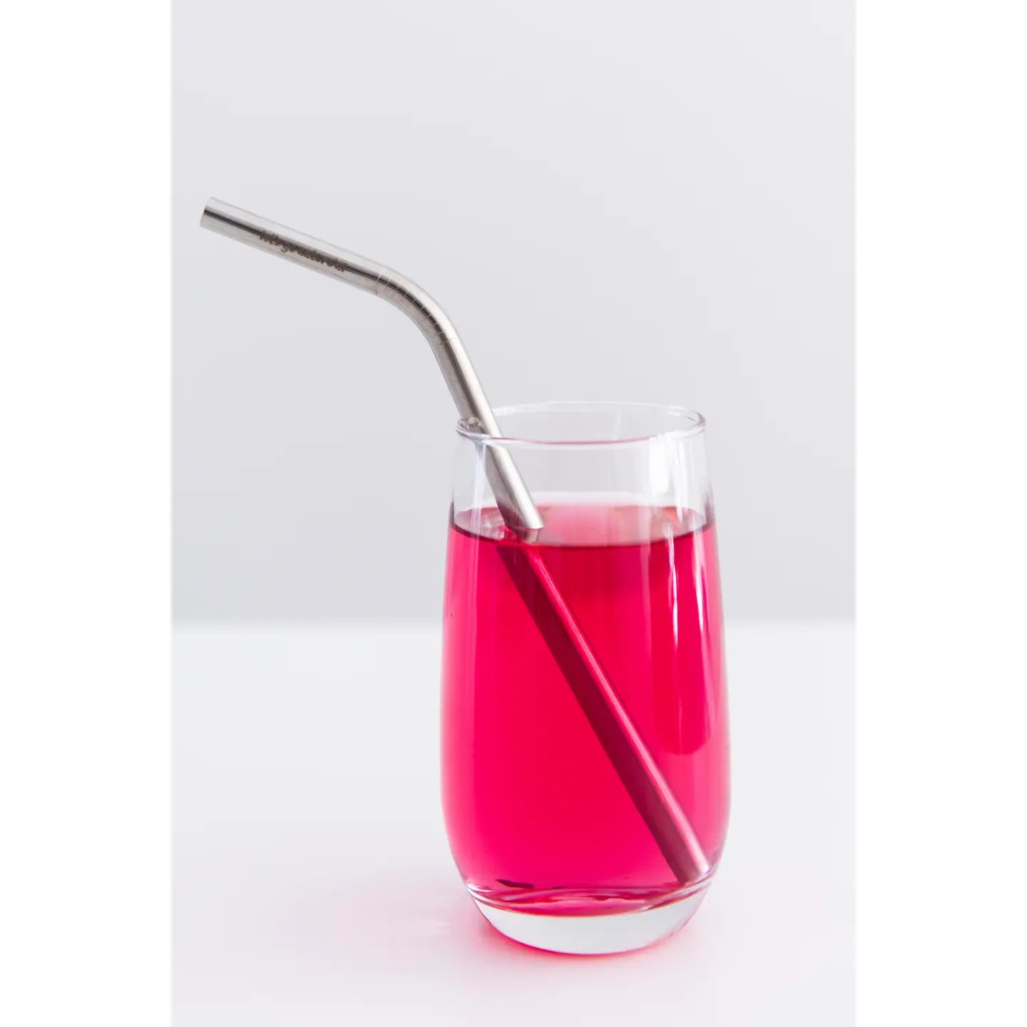 Reusable Stainless Steel Straw Set- Straight & Curved