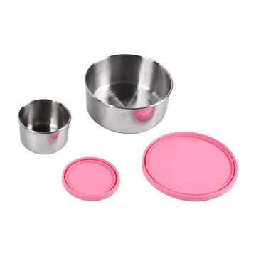 Mighty Minis Stainless Steel Containers – Set of 2&nbsp;