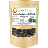 Organic Sesame Seeds Unhulled Black