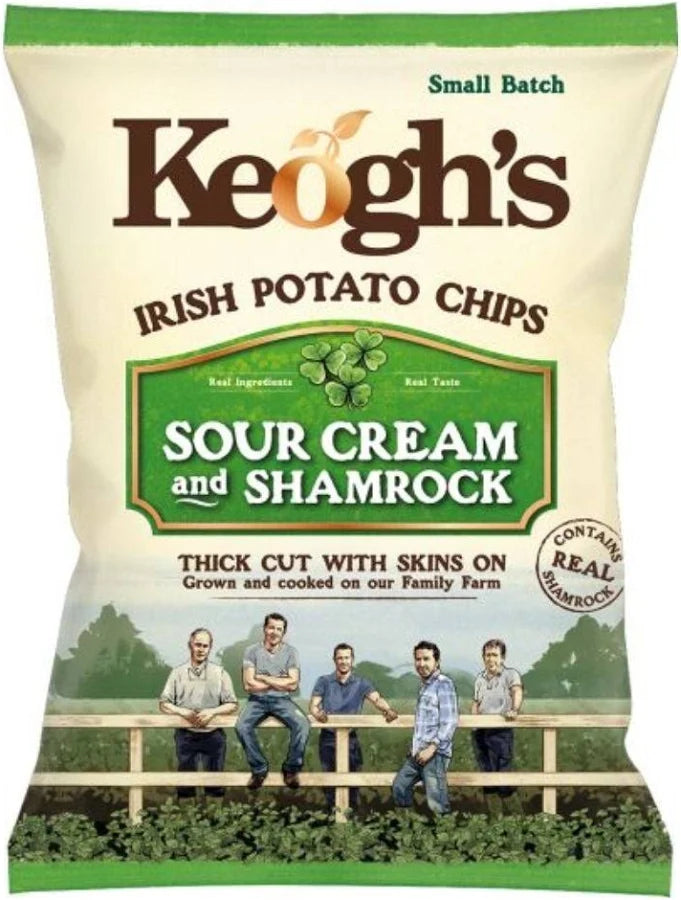 Sour Cream & Shamrock Chips