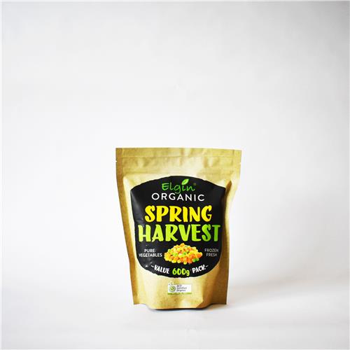 Organic Frozen Spring Harvest Vegetables 600g