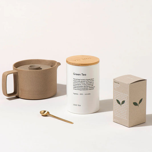 Green Tea Pyramid (Plastic Free) Tea Bags