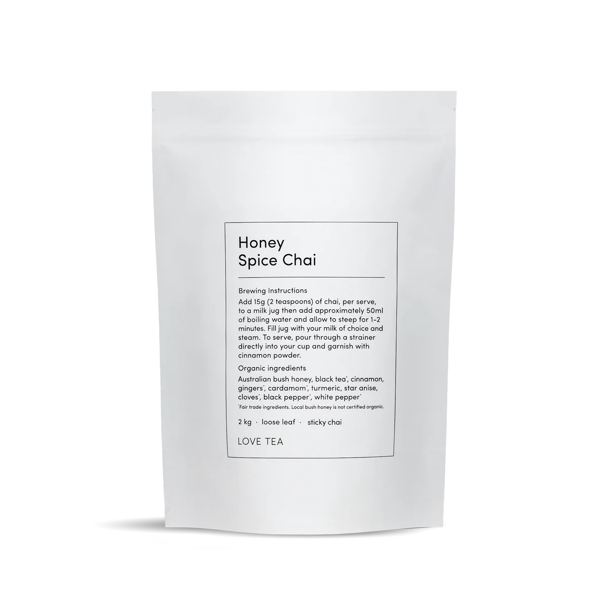 Honey Spice Chai Loose Leaf Tea 250g