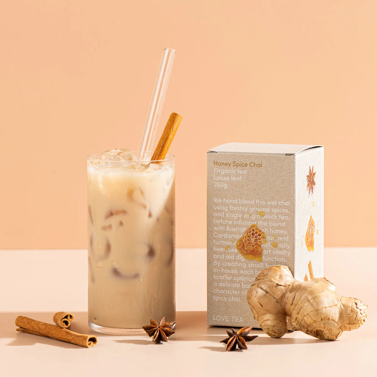 Honey Spice Chai Loose Leaf Tea 250g