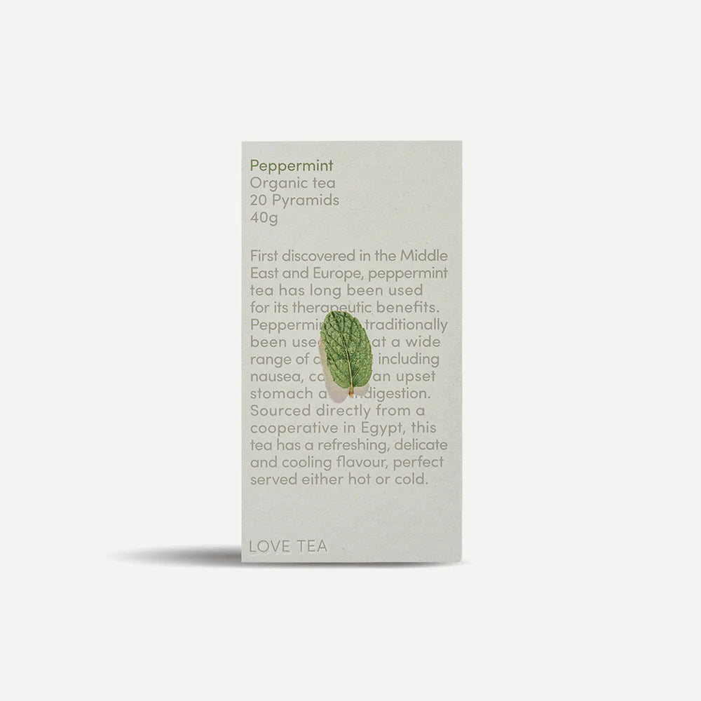 Peppermint Pyramid (Plastic Free) Tea Bags