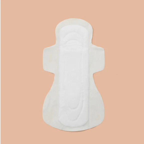 Natural Bamboo Pads Super Winged & Ultra Thin (10 pack)